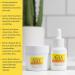 Act of Wellness Euphoric Exfoliation Weekly Exfoliating Facial Treatment Peel for Soft and Baby Smooth Skin - with Lactic and Glycolic Acid - Vegan (2oz and 1oz) - Buy Online on GoSupps.com