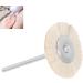 Nail Drill Bit Brush Manicure Tool Nail Drill Accessory Practical for Home Use and Nail Salon(T type white) - Buy Online on GoSupps.com