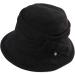 1920s Vintage Cloche Bucket Hat | Packable Ladies Church Derby Party Fashion | Floopy Winter | 55-60CM | Black | Large - Buy Online on GoSupps.com