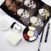 Graftobian Skull Makeup Kit - 11 Piece Set in Multi-colored Palette - Buy Online on GoSupps.com