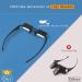 Lazy Glasses - Horizontal Prism Reading Glasses for Lying Down | Upside Down 90 Degree Glasses for Bed Reading (Black - Buy Online on GoSupps.com