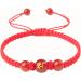 Vsilay Dragon Year Lucky Bracelet | Unique Braided Rope Adjustable Size with Dragon Ornaments | Perfect Gift for New Year - Buy Online on GoSupps.com
