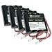 Synergy Digital Personal Care Batteries Compatible with GP GPRHORW01018 Personal Care (Alkaline 6V 2700mAh) Pack Includes: 4 x SDOTH-A15190 Batteries