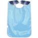 Adult Bib 3colors Adult Bib Washable Reusable Waterproof Dinning Aid Clothes Protector Clothing Protector with Optional Crumb Catcher and Vinyl Backing 17.7 * 29.5inch(Orange pink) - Buy Online on GoSupps.com