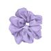 Jeopoom silk hair tie silk hair rings hair tie elastic hair bands ponytail for hair accessories for women and girls (violet) dark purple
