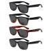 4 Pack Bifocal Reading Glasses Grey Lens Spring Hinge Outdoor Sunglasses Fashion Bifocal Sun Readers for Men Women 4 Mix 2.5 x