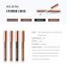 ETEDES Waterproof Semi-Permanent Eyebrow Gel - 24-Hour Long-Lasting, Natural, Smudge-Proof, Sweat Resistant Tinted Liquid Brow Makeup (BLACK) - Buy Online on GoSupps.com