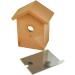 ASAB Wild Bird Watching Nesting Box Set | Birdhouse Kit with Spy Window and One Way Mirror Foil | Plastic Robin House with Wood Looking Design - Buy Online on GoSupps.com