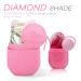 DeliSoul Ice Roller for Face, Eyes & Neck - Upgraded Leak-Proof Silicone Mold for Tightening, De-Puffing & Brightening Skin Care - Reusable Facial Massage Tool in Pink - Buy Online on GoSupps.com