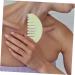 Frcolor Jade Comb Set - Scalp & Facial Massage Tools for Deep Relaxation & Gua Sha Therapy - Buy Online on GoSupps.com