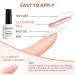 Nude Gel Polish Set for French Manicure - 6 Transparent Colors for Home Salon, LED UV Curing - 7.5ml Each - Buy Online on GoSupps.com
