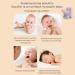 GLASSNOBLE Silicone Pacifier Chain for Newborns - Deep Rose | Safe Stylish & Durable Baby Accessory - Buy Online on GoSupps.com