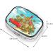 Island of Cuba 2 Compartment Pill Case - Cute Travel Pill Organizer & Purse Pill Box for Pocket Gifts - Buy Online on GoSupps.com