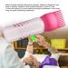 Root Comb Applicator Bottle for Hair Dye & Shampoo | 170ml Oil Applicator with Graduated Scale - Rose Red - Buy Online on GoSupps.com