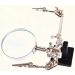 Professional Hands Magnifier Soldering Station Stand with Auxiliary Clamp and Clips Full of Stars - Buy Online on GoSupps.com
