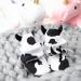 Sonsage Infant Snow Boots - Soft Anti-Skid Sole Ankle Booties for Newborns | Winter Warm Crib Shoes 0-6 Months (A02 Cow) - Buy Online on GoSupps.com