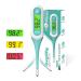 Digital Oral Thermometer 8s Fast Reading Thermometer for Adults and Kids with 3 Color Backlit and Fever Warming for Oral Rectal Underarm (1)