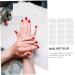 ARTSEWPLY 15 Sheets of Nail Gel Glue to Make Nail Tips Natural - Nail Art Glue Fake Nail Glue Gel Nail Glue Self-Adhesive Nail Glue Nail Stickers Practical Nail Glue Pink - Buy Online on GoSupps.com