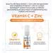 Immune Support Spray: Vitamin C + Zinc Nanotechnology Formula - All Natural, Non-GMO, Vegan - for Adults, Seniors & Kids - 1-Pack - Buy Online on GoSupps.com