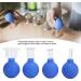 4-Part Multifunctional Cupping Set | Detoxify Enhance Blood Circulation & Rejuvenate Skin | Durable Rubber & Glass Cups - Buy Online on GoSupps.com