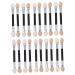 Beatifufu Disposable 20pcs Latex Eye Shadow Stick Eyeshadow Sponges Foam Sponge Makeup Brush H3210 Eyelash Mackey