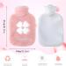 Buy 500ml Bouillotte Heat Bottle - Cozy Fluffy Cover for Pain Relief Perfect Gift for Family & Friends - Buy Online on GoSupps.com