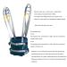 Walking Standing Aids Medical Gait Belt Divided Leg Sling Patient Lifter Medical Lift Equipment Full Body Transfer Belt Strap for Bariatric Nursing Large Load Capacity 380 Lbs nn (Size : L)