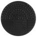 Silicone Makeup Brush Cleaning Mats Pads Cosmetic Brushes Cleaner brush cleaner pad (black)