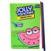 Jolly Keto Sensations: Low Carb Zero Sugar Drink Mix - 1 box - of Watermelon Drink Mix - 6 Single Servings - Sugar Free Drink Mix - Comes with 2 Paper Straws and 1 Exclusive PALiSOL CREATiONS Stickers