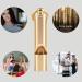 Premium Loudest Brass Emergency Whistle - One Piece Design for Outdoor Survival | Key-Chain or Neck Strap Attachment - Buy Online on GoSupps.com