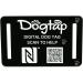 DOGTAP Light Small - Intelligent NFC Dog Tag (50x30mm) | Black | Track Your Pet Internationally - Buy Online on GoSupps.com
