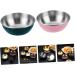 Zerodeko Mini Food Soy Sauce Dish 8 Pcs Seasoning Dish Soy Sauce Stainless Steel Container Multifunction Stainless Steel Bowl Sauce Bowls 8.3X8.3X2.8CMx4pcs Assorted Colorx4pcs - Buy Online on GoSupps.com