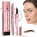 Crayon Sourcil imperm able avec 4 pointes de fourchette 3D Micro Crayon Sourcils Eyebrow Pencil Crayon Sourcil Waterproof cr e sans effort des sourcils d'apparence naturelle (01# Brun clair)