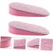 GLEAVI 6 Pairs Invisible Height Increasing Insoles for Men & Women - Comfortable Half Pad Shoe Inserts for Height Boost & Massage - Pink Blade Design - Buy Online on GoSupps.com