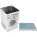 Metal Laundry Room Container Laundry Powder Metal Box Large Capacity Metal Laundry Detergent Canister Container for Storing Washing Tablets Blue - Buy Online on GoSupps.com