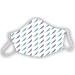 Reusable mask with print "Fish" beautiful colors original and elegant