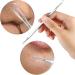 Tevkmuzz Blackhead Remover Tool Kit - 2PCS Stainless Steel Pimple Extractor Set for Acne Blemish Removal - Buy Online on GoSupps.com