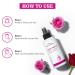 Organic Rose Water | Gulab Jal for Soothing Skin Inflammations Hydration & Cleansing | 5.07 Fl Oz | Natural & Organic Ingredients - Buy Online on GoSupps.com