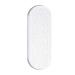 Hard Skin Remover - Clear Glass Foot File Pedicure Helper | Clear in-Shower Foot Scrubber Callus Remover Pedicure Foot File for Smoothing Feet Dead Skin