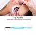 Portable Eyebrow Brushes - Mini Hygienic Eyelash Brush & Eyebrow Comb with Cover (Blue) for Perfect Makeup | International Shipping Available - Buy Online on GoSupps.com