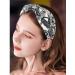 Iyou Boho Hair Band for Women - Flower Headscarf Knotted Headband - Stretchy Cotton Wide Hair Bands (4 Pack) - International Shipping Available - Buy Online on GoSupps.com