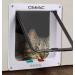 CEESC Cat Flap Door with 4 Way Lock - M Size 6.18 x 6.30 - White - Buy Online on GoSupps.com