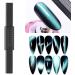 JOCXZI 6 Pcs Magnetic Pen & 3D Magnet Stick Set for Cat Eye Gel Nail Art DIY - Buy Online on GoSupps.com