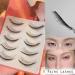 Buy Andy's Orchids Cat Eye Lashes - 3D Faux Mink Winged Eyelashes Natural Look L Shape Extensions - 5 Pairs - International Shipping Available - Buy Online on GoSupps.com
