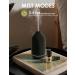Salcing Black Ceramic Aroma Diffuser - BPA-Free Essential Oil Diffuser with Adjustable Fog Mode & Auto Power-Off for Home Office & Yoga - 150ml - Buy Online on GoSupps.com