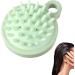 Premium Green Shower Head Skin Brush & Hairbrush - Silicone Bristles for Wet & Dry Use | Ideal Shower Accessories for Men Women & Teens - Buy Online on GoSupps.com