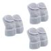 FOMIYES 3 Pairs Self Heating Knee Pad Knee Support Thermal Knee Pad Knee Brace Megnetic Heating Knee Cover