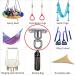 SELEWARE Silent Ball Bearing Swing Hangers - Heavy Duty 360 Rotate Swivel Hook for Playground, Yoga Hammock, Punching Bag - 1200lb Capacity - Buy Online on GoSupps.com