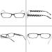 Kerecsen 5 Pack Reading Glasses for Women - Fashionable Quality Readers 2.0 Diopters Great Value Mix Colors - Buy Online on GoSupps.com