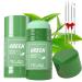 Cattle come 2 Pack Green Tea Mask Stick 4 PCS Blackhead Remover Tools Green Tea Extract Deep Pore Cleansing Moisturizing Skin Brightening Removes Blackheads for All Skin Types